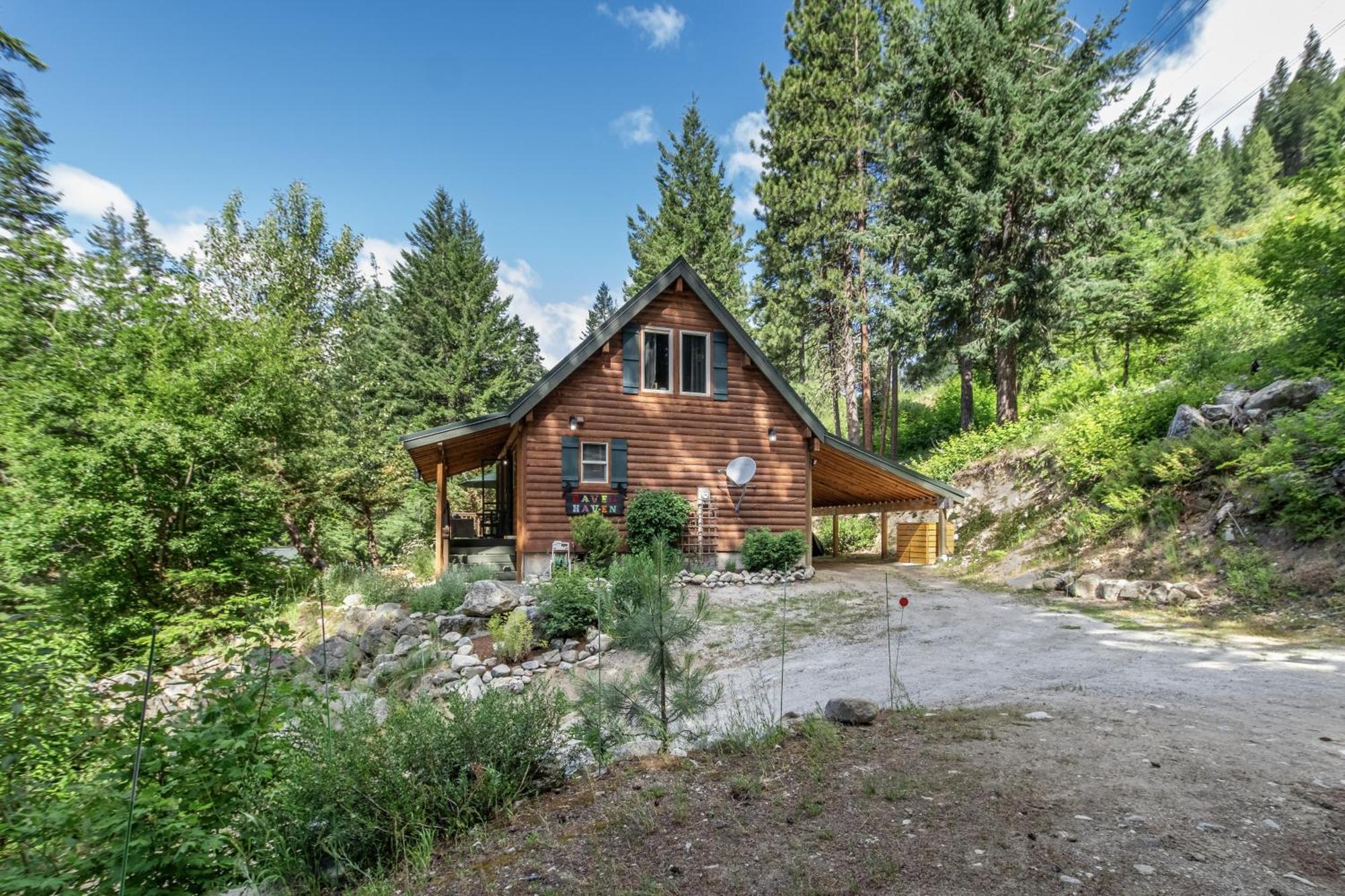 Raven Haven Lodge By Nw Comfy Cabins ليفينورث المظهر الخارجي الصورة