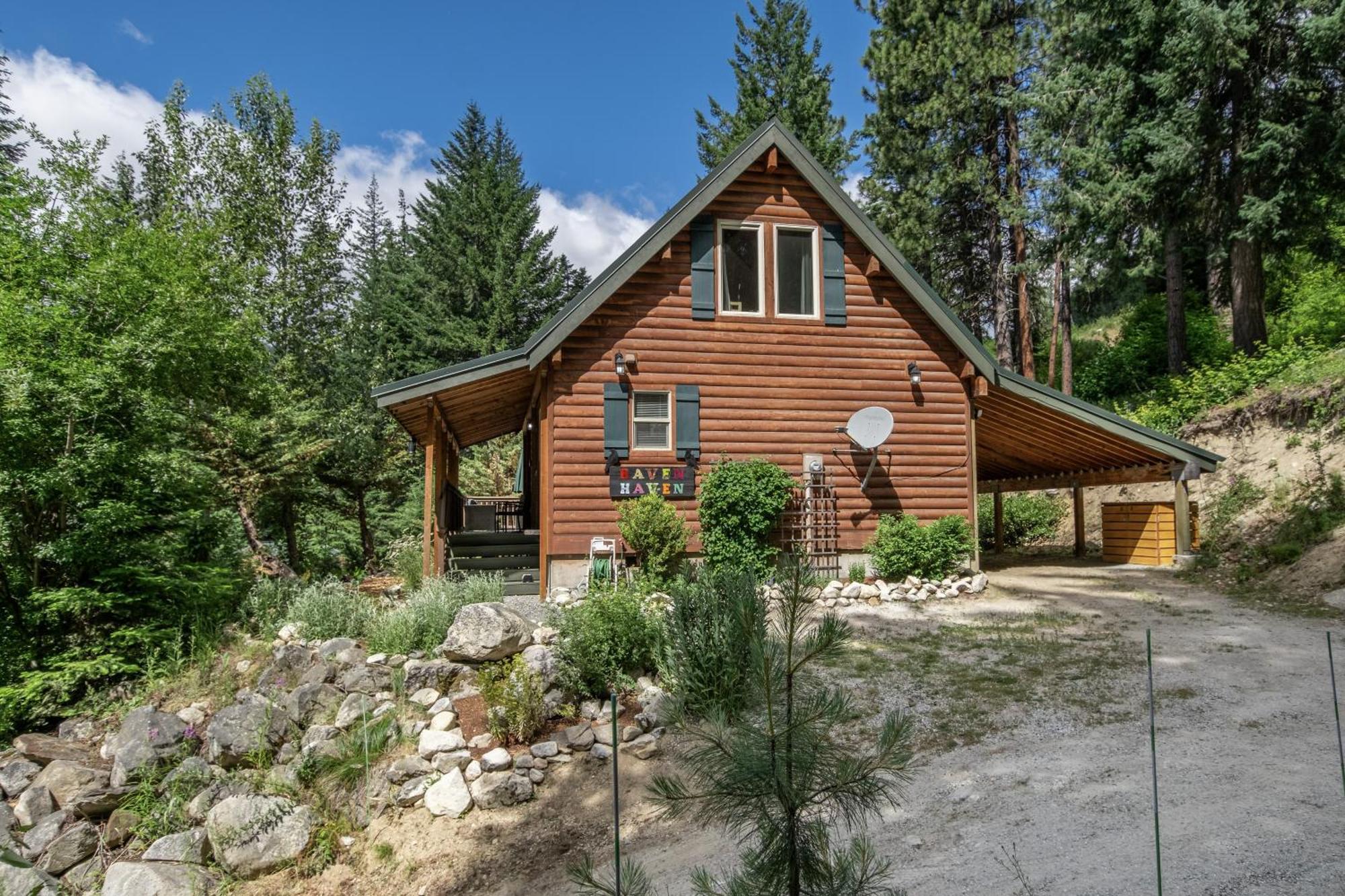 Raven Haven Lodge By Nw Comfy Cabins ليفينورث المظهر الخارجي الصورة